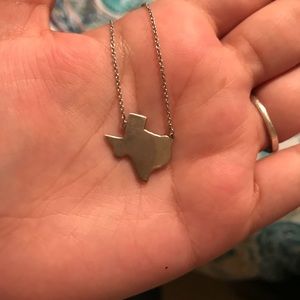 Matching Texas shape necklace and ring